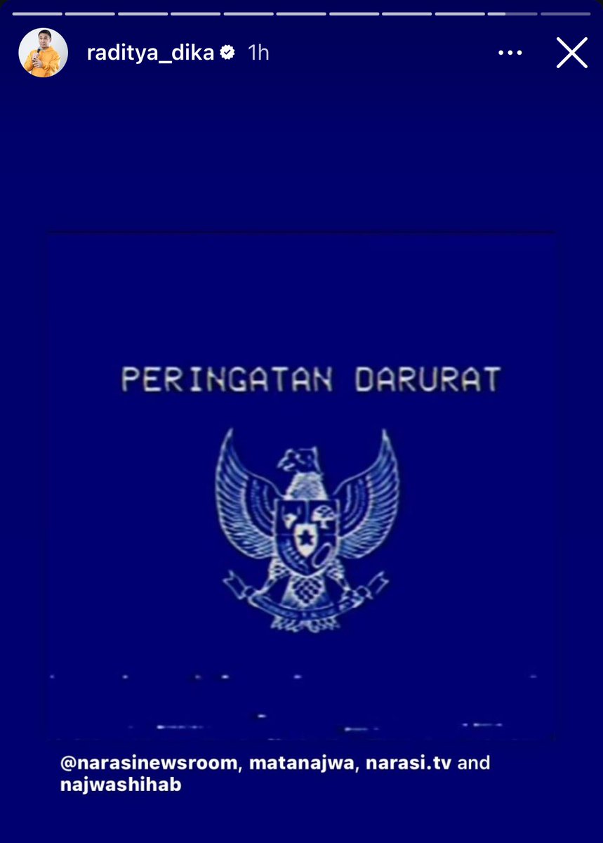 andikamalreza's tweet photo. Raditya Dika turun tangan 🔥🔥🔥
#KawalPutusanMK https://t.co/rWWW7DbeIg