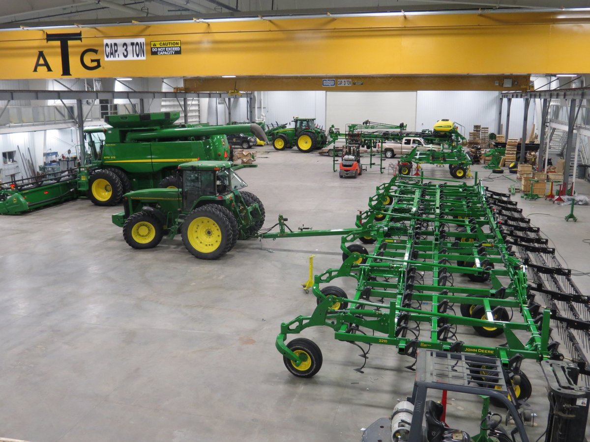 TotalAgInd's tweet photo. Total Ag Industries specializes in the setup and repair of agricultural machinery.  Whether you need assistance with new equipment installations or repairs on existing machinery, we’ve got you covered in our 60,000 sq. ft. facility in Hillsboro, North Dakota
#farming #agriculture https://t.co/RlQ7YBTQWL