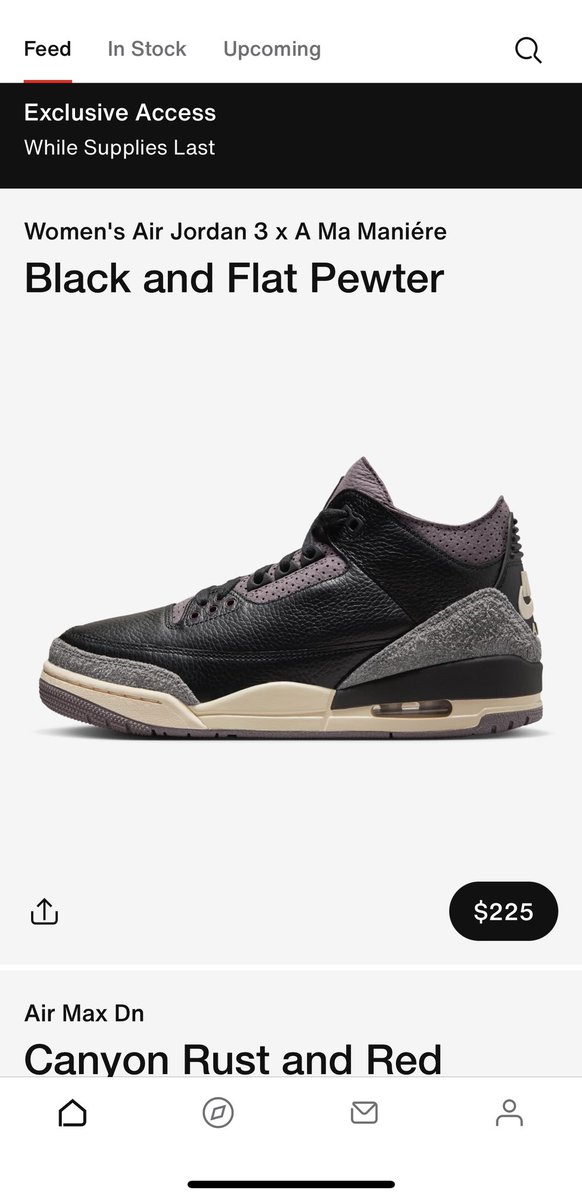 daboizblessed's tweet photo. @SnkrsStock Having Exclusive Access to purchase only to have the submit button greyed out is crazy work. Thanks @nike https://t.co/NGiTxxkWkd