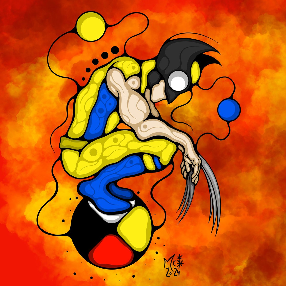 SirCywink (@mikecywink) on Twitter photo Hey <a href="/RealHughJackman/">Hugh Jackman</a> you were always the wrong guy……until you weren’t. #Indigenousart #Wolverine Hey <a href="/RealHughJackman/">Hugh Jackman</a> you were always the wrong guy……until you weren’t. #Indigenousart #Wolverine