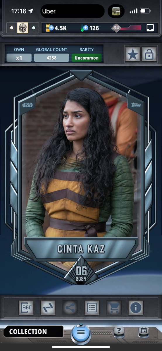 4_nufc's tweet photo. @ToppsSWCT #SWCTSpotlight 
Username - Shendalorian https://t.co/s8wWoN93b6