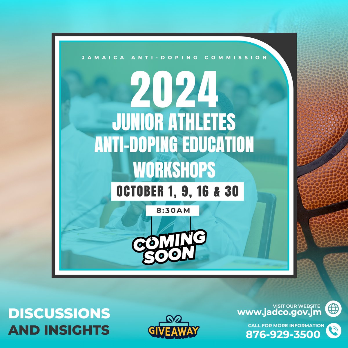 11 years strong!  

We're excited to launch our 2024 Junior Athletes Anti-Doping Education Workshops on October 1, helping young athletes thrive with integrity and knowledge.  

#JADCO 
#CleanSportMatters 
#JAW11 
#AntiDopingEducation