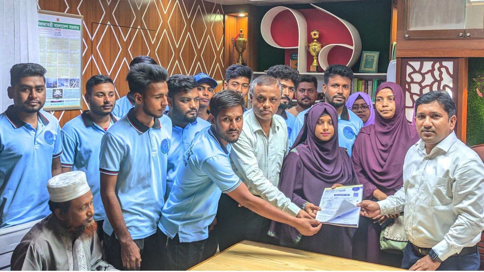 দেবহাটায় আমাদের টিম’র সদস্য ফরম উন্মোচন