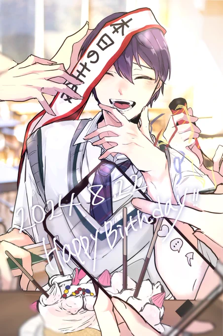 お誕生日おめでとうございます!!! #剣持刀也生誕祭2024 #剣持刀也のお誕生日会 #金剛力也像