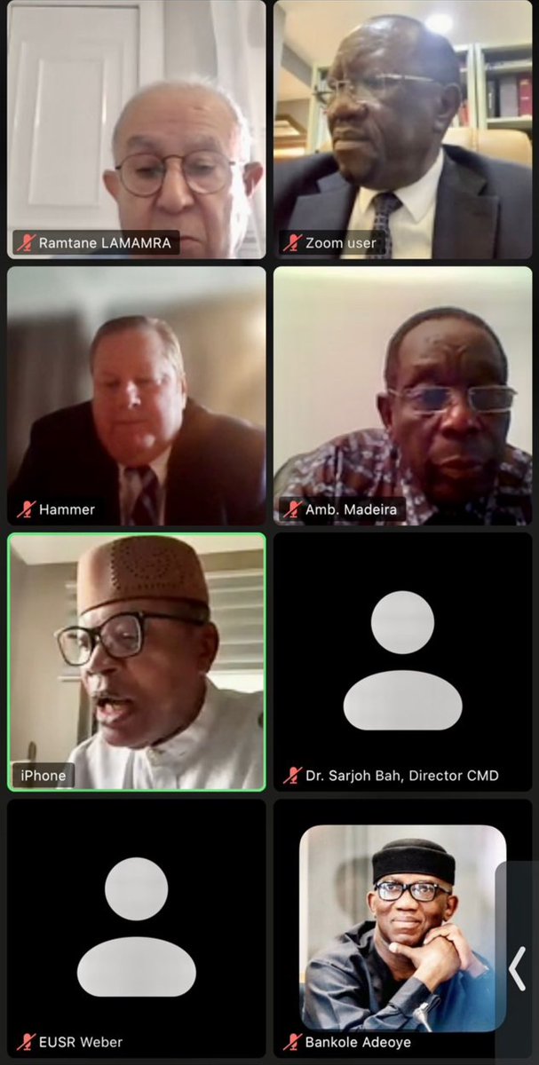 Special Envoy for the Horn of Africa Mike Hammer briefed the <a href="/_AfricanUnion/">African Union</a> Expanded Mechanism on the critical advances made by the international delegations in the #Switzerland talks, including enabling trucks to transport life-saving humanitarian aid through the Adre border