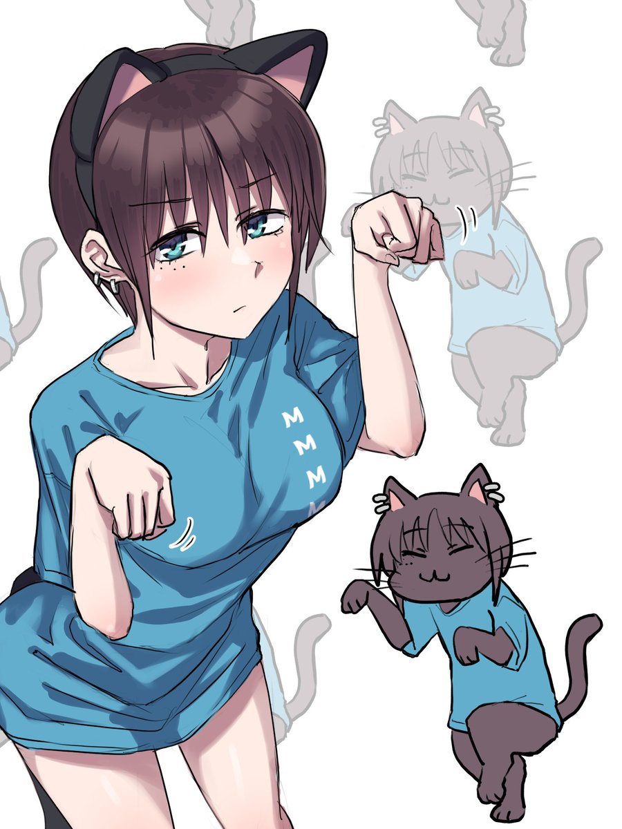 みさき先輩とTシャツ 