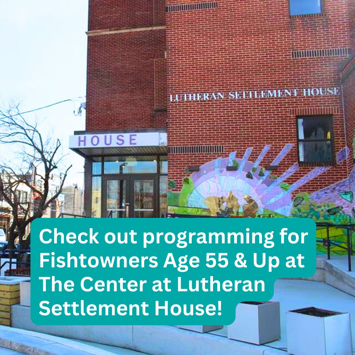 Fishtown Neighbors Association (@fishtown) on Twitter photo On #SeniorCitizensDay & beyond, we’re grateful for The Center at <a href="/LSHphilly/">Lutheran Settlement House</a>, which brings Fishtowners age 55 & up together through fitness classes, trips, and much more!
We highly recommend checking out and sharing The Center’s calendar of events: lutheransettlement.org/lsh-services/s… On #SeniorCitizensDay & beyond, we’re grateful for The Center at <a href="/LSHphilly/">Lutheran Settlement House</a>, which brings Fishtowners age 55 & up together through fitness classes, trips, and much more!
We highly recommend checking out and sharing The Center’s calendar of events: lutheransettlement.org/lsh-services/s…