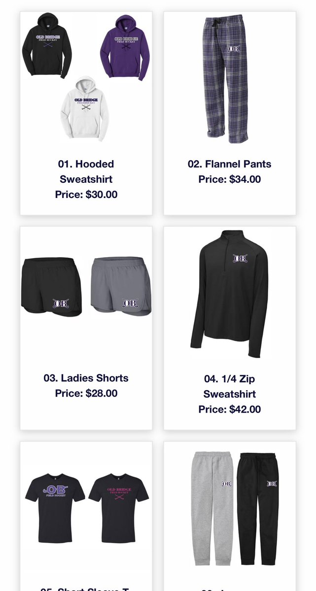 spcustomgear.com/team/old-bridg…

Our store is open!!! Check it out 🏑Please check pick up from coach at checkout to avoid shipping costs!