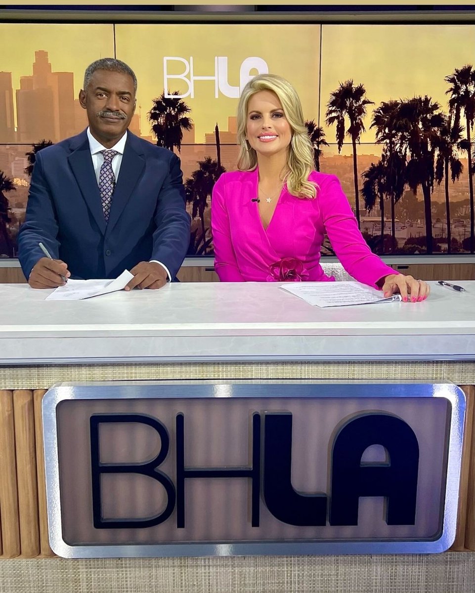 A newsman. 
Even though the Breaking News is fake turns out you really have to read the speeding teleprompter live and stay natural (which is EXHAUSTING). 
BHLA. Unreal news for unreal people.