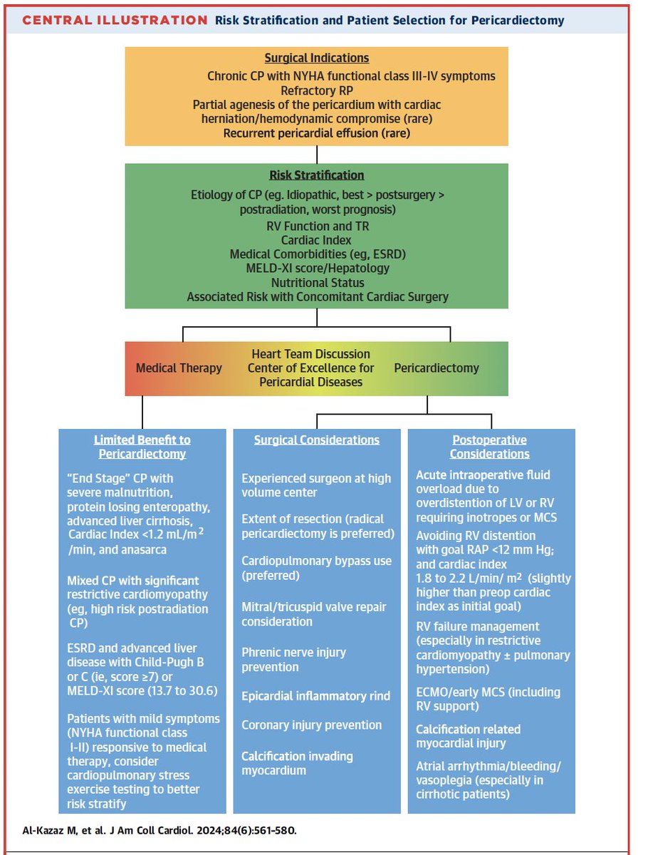 Emanuele Monda (@mondaemanuele) on Twitter photo Pericardial Diseases and Best Practices for Pericardiectomy
<a href="/JACCJournals/">JACC Journals</a>
jacc.org/doi/10.1016/j.… Pericardial Diseases and Best Practices for Pericardiectomy
<a href="/JACCJournals/">JACC Journals</a>
jacc.org/doi/10.1016/j.…