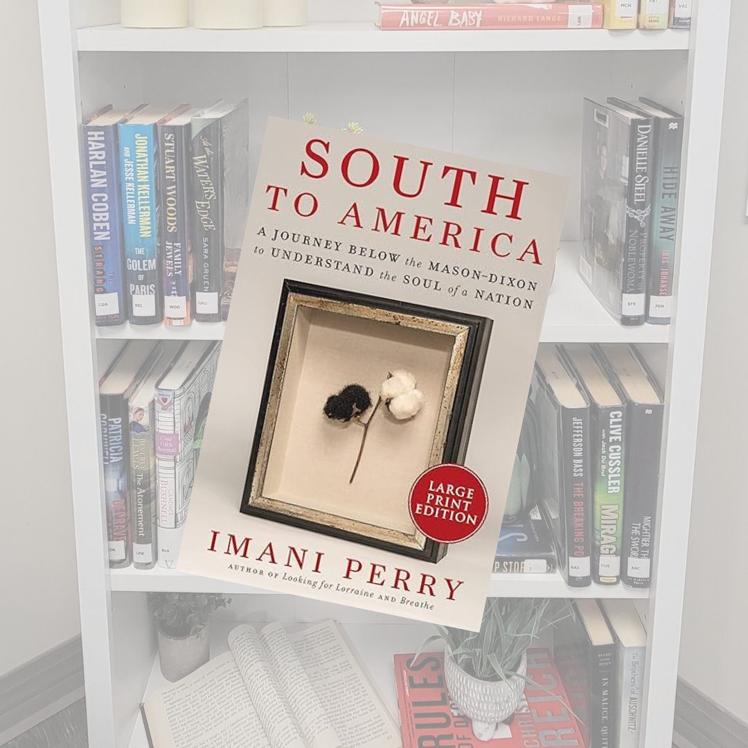 We have the recent Inside Literary Prize #AwardWinner, South to America by Imani Perry, available for request! 👉 loom.ly/Jv0Kdog #DYK the Inside award is the first to be judged &amp; chosen by incarcerated people?! Give it a try today!