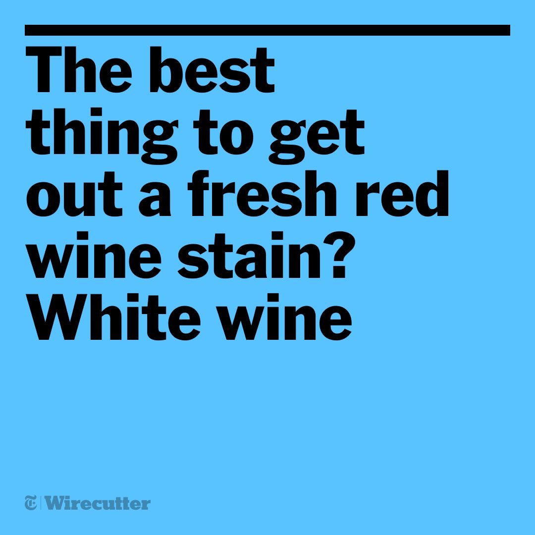 If you douse yourself in red wine, go ahead and top it off with *more wine*, according to our stain expert. On this week’s episode of our brand new podcast, staff writer Andrea Barnes shares her best laundry tips and tricks. Listen here: link.chtbl.com/ueXQpU-K