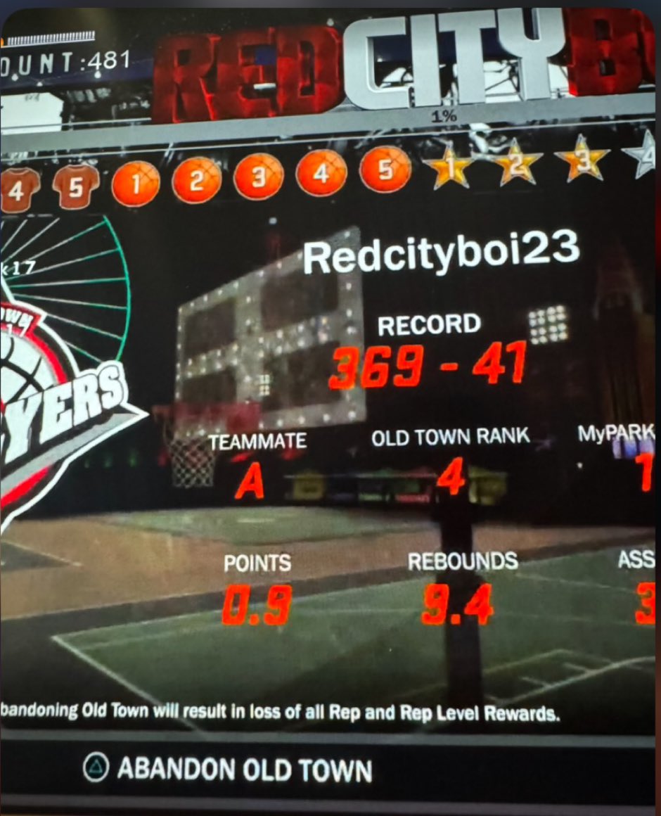 This was the best rep/record/rank set up