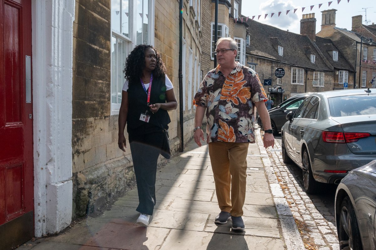 NorthantsOPFCC's tweet photo. Commissioner Danielle Stone &amp; Deputy Commissioner Marianne Kimani had a productive visit to Oundle, focusing on community safety and local issues. 
Learn more about what we’re doing to support Oundle:
🔗 https://t.co/d5pPfeTjVi https://t.co/TjpVVZKJfn