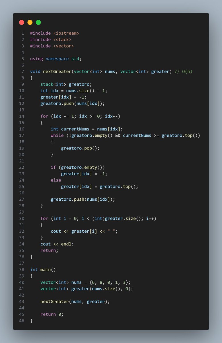Ashucifer's tweet photo. Day 47 of #100DaysOfCode
Sloved more Questions on stack 
✅Next Greater Element 
✅20. Valid Parentheses from #leetcode 
will solve more question with stack then will move to Queue.
#coding #DSA #cpp #Algorithms https://t.co/Xe32oiX9rB