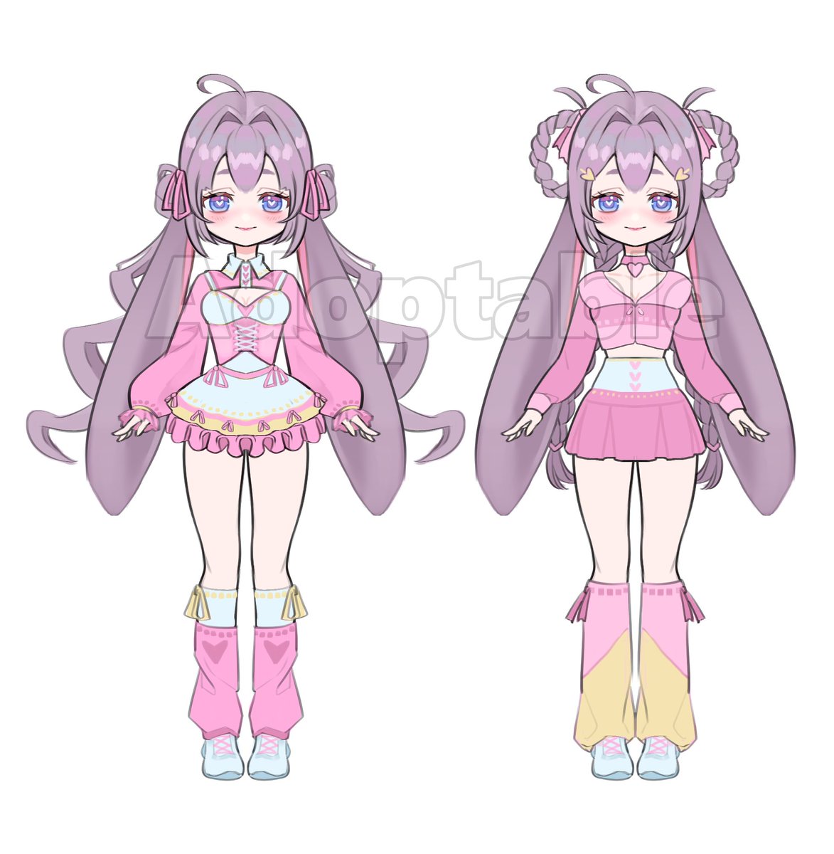 Piisochan's tweet image. These ladies are still open!
Both $50 USD for personal use, $120 for comm use.
DM me if you&apos;re interested!
#adoptable #adoptableoc #adopt