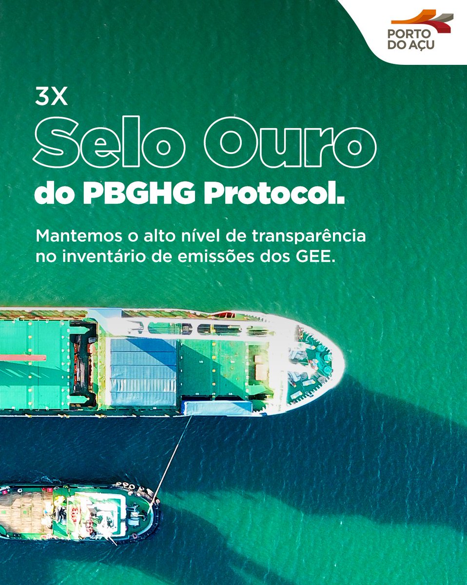 🥇 Somos Selo Ouro do Programa Brasileiro do #GHGProtocol. Pela 3ª vez alcançamos o mais alto nível de qualificação em nosso inventário de gases do efeito estufa (#GEE) com certificado da <a href="/FGVces/">Sustentabilidade FGV</a>. Renovamos nosso compromisso com a #descarbonizaçãodaIndústria e a sociedade.