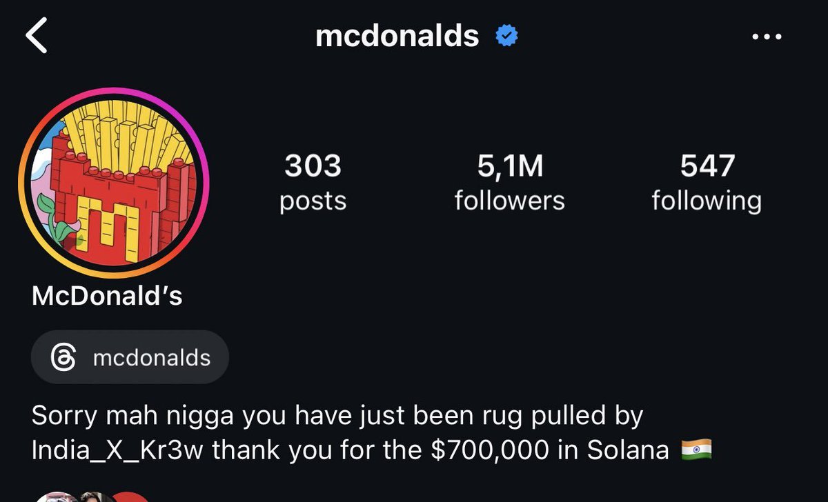 Cryptodegen2017's tweet image. ouch!!

#solanameme #rugpulled #scam