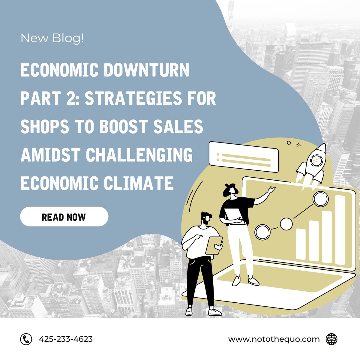 Struggling with sales in a tough economy? 📉 Part 2 of our blog shares strategies to boost sales during a downturn. Check it out and let N2Q help you thrive! notothequo.com/economic-downt… 

#digitalmarketing #ecommerce #marketingsolutions #increasesales