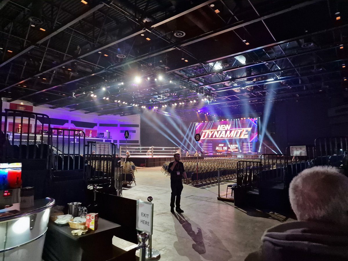 Who's ready for #AEWDynamite and #AEWCollision in Cardiff!!!
#aewcardiff