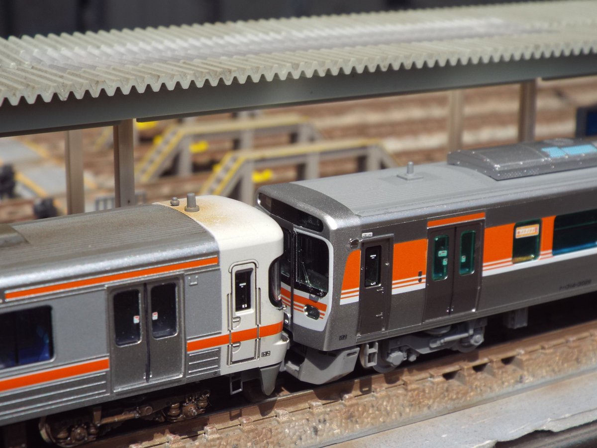 TOMIX 315系3000番台 静シスU1編成 KATO 313系300番台 静シスK3編成 6