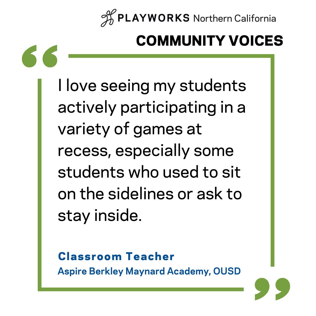 Playworks NorCal tweet media