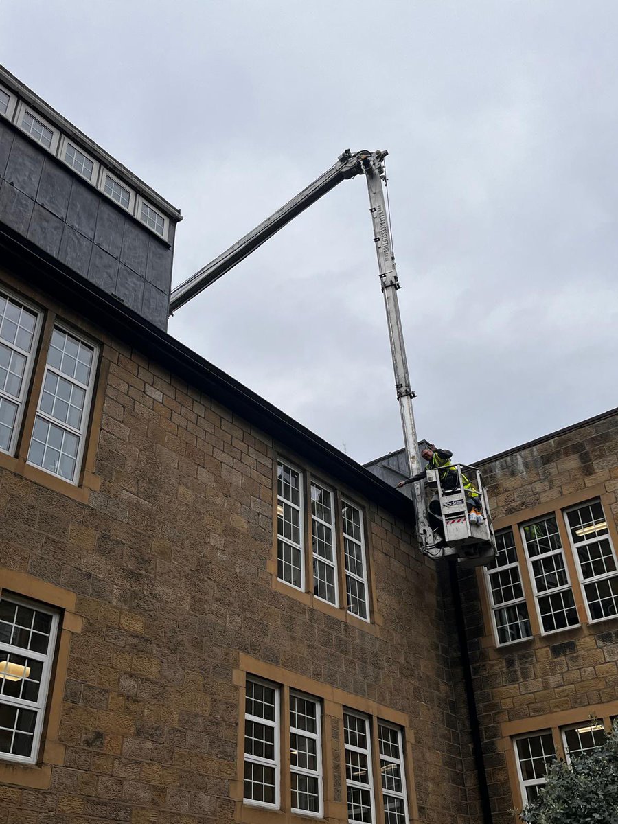 BGS Estates (@bgsestates) on Twitter photo Summer works is fast coming to the end <a href="/BradfordGrammar/">Bradford Grammar</a>, but not before we have had some specialist access equipment on site, for all important maintenance operations on the hard to reach areas of the School Summer works is fast coming to the end <a href="/BradfordGrammar/">Bradford Grammar</a>, but not before we have had some specialist access equipment on site, for all important maintenance operations on the hard to reach areas of the School