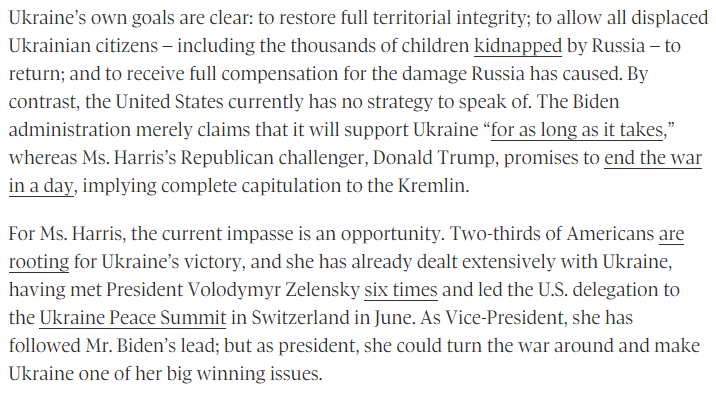 Frank Arnold (@caneyebefrank) on Twitter photo Excellent and thoughtful article by <a href="/anders_aslund/">Anders Åslund</a>
"As Vice-President, she has followed Mr. Biden’s lead; but as president, she could turn the war around and make Ukraine one of her big winning issues."
theglobeandmail.com/opinion/articl…
I could not agree more. Thank you, Anders. Excellent and thoughtful article by <a href="/anders_aslund/">Anders Åslund</a>
"As Vice-President, she has followed Mr. Biden’s lead; but as president, she could turn the war around and make Ukraine one of her big winning issues."
theglobeandmail.com/opinion/articl…
I could not agree more. Thank you, Anders.