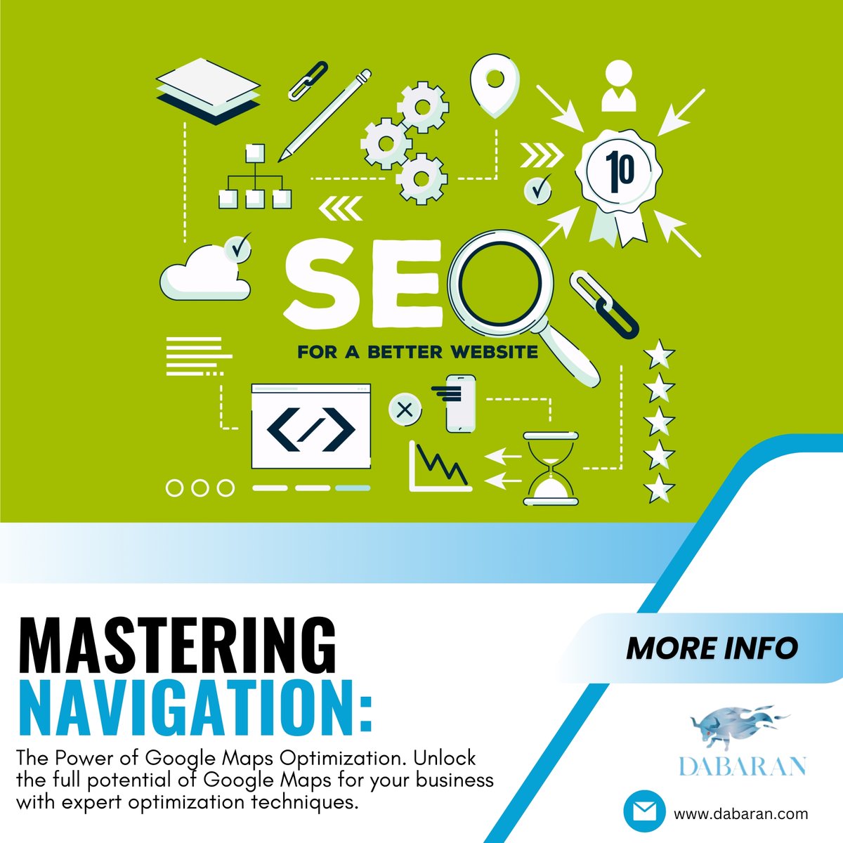 dabaraninc's tweet photo. Unlock the full potential of Google Maps for your business with expert optimization techniques. Enhance visibility, drive local traffic, and ensure your customers find you first. Navigate your way to success!
----
🌐 https://t.co/tXH0BJCQeE 
.
#SEOStrategy https://t.co/o7guJ0QBKE