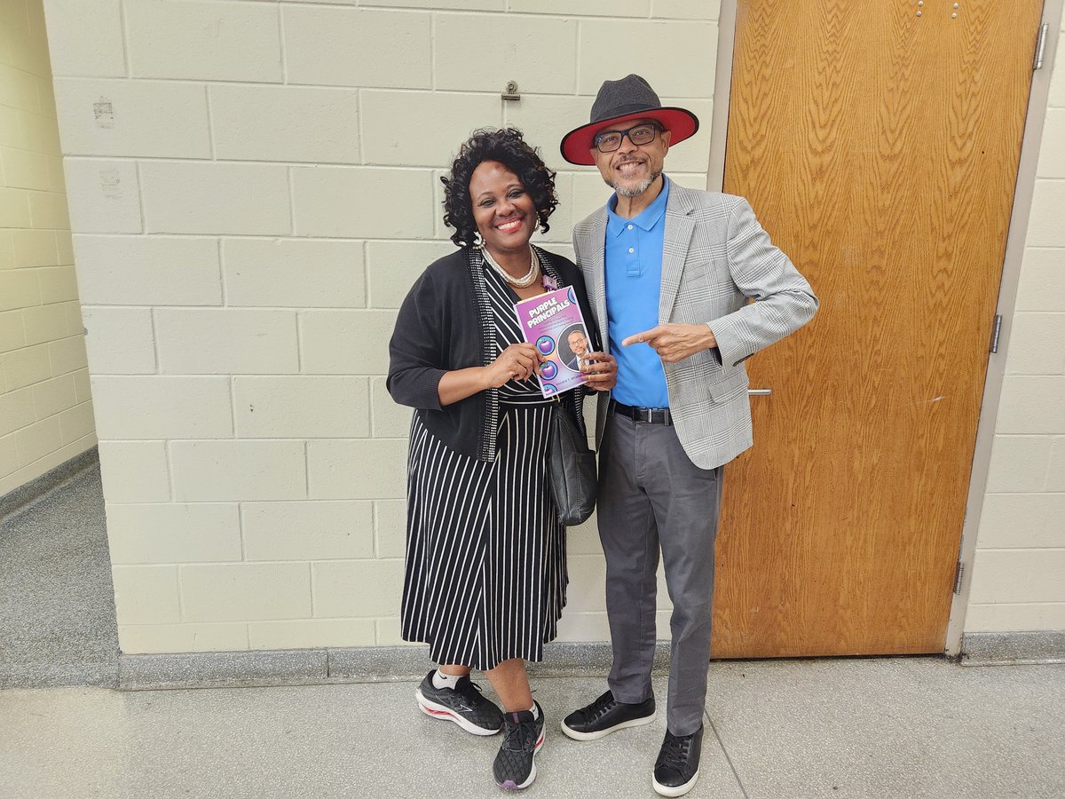 As leaders, we have to know our worth and the value we add to transforming lives! #PurplePrincipals