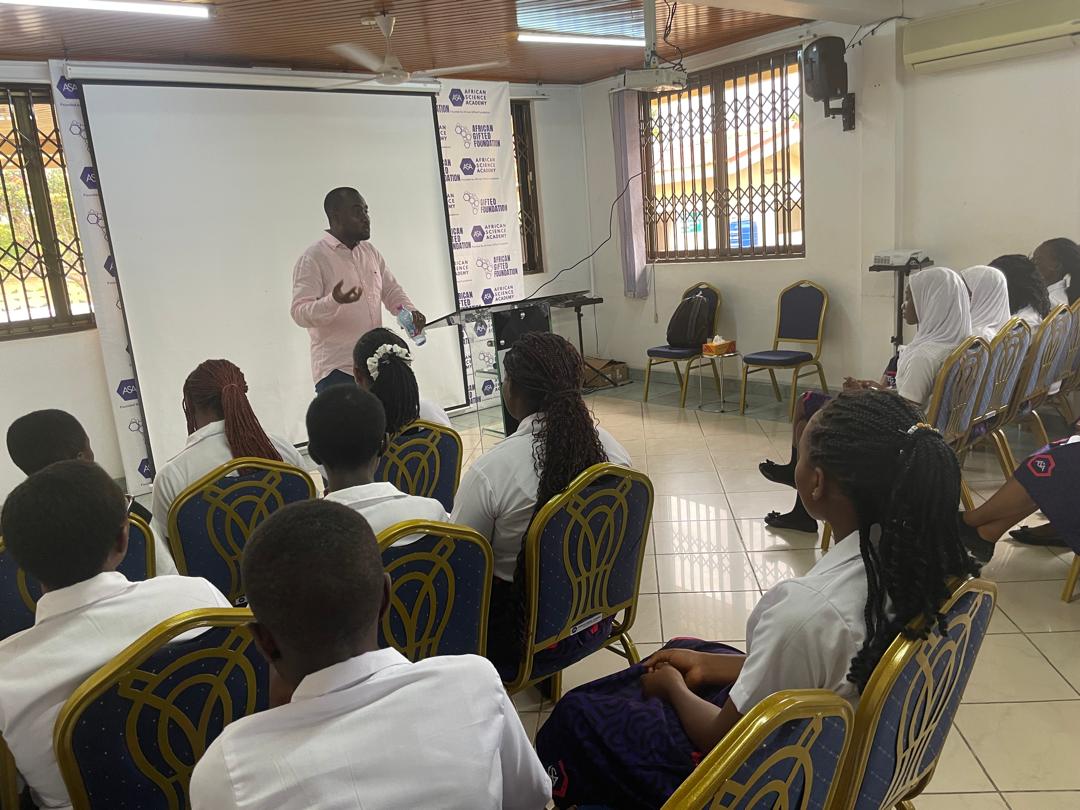 Our guest speaker session with <a href="/DerickOmari/">Derick Omari</a> was truly inspiring. He shared his success story, teaching our students the essence of hard work, commitment, and perseverance. 
#InsideASA #STEMEducation #GuestSpeaker