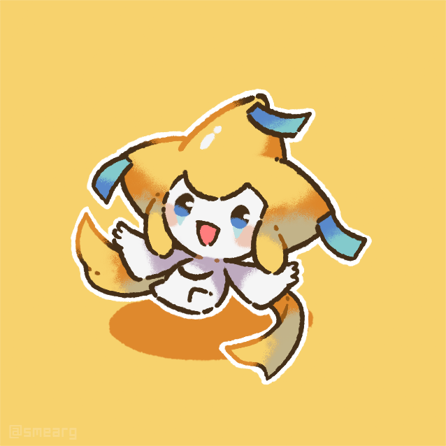 smearg's tweet image. majestic jirachi 🌟👁️✨