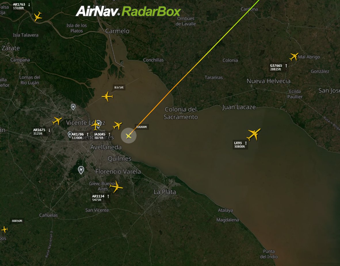 Modo_S_'s tweet photo. 🛰️US Air Force #MAGMA89 C-146A 10-3077 #AE68B2➡️San Pablo (GRU) - Aeroparque (AEP)
Vía @RadarBoxCom https://t.co/ctoDlxe73Q
