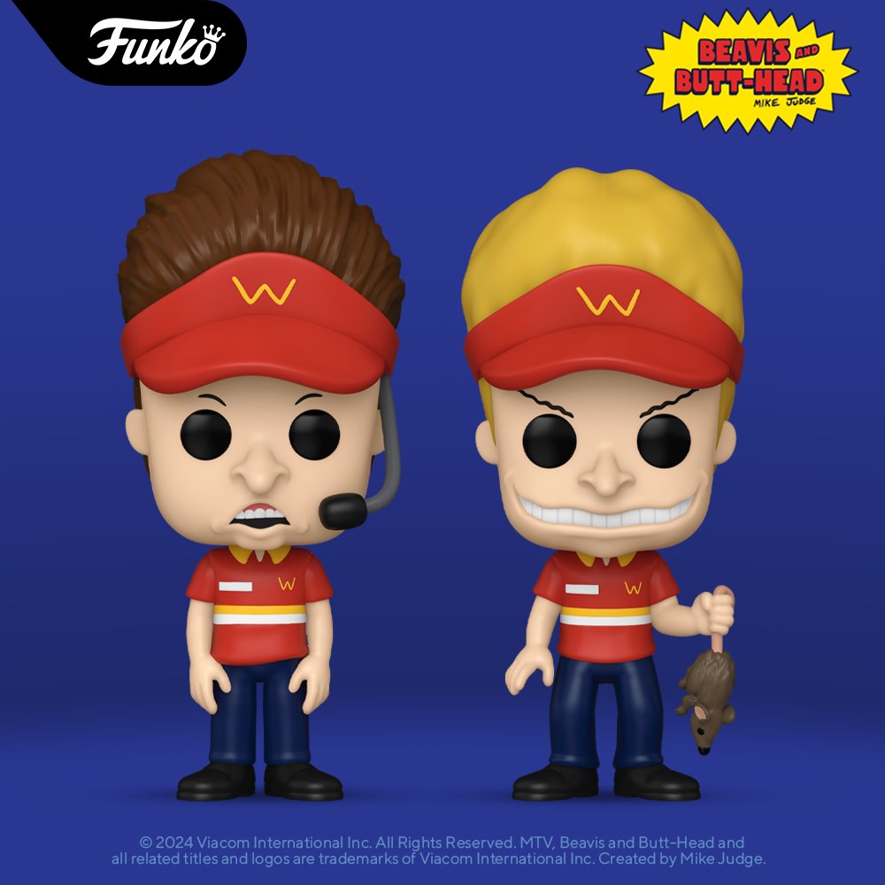 New wave of Beavis and Butt-Head Pops! (2024) - Funko Funatic