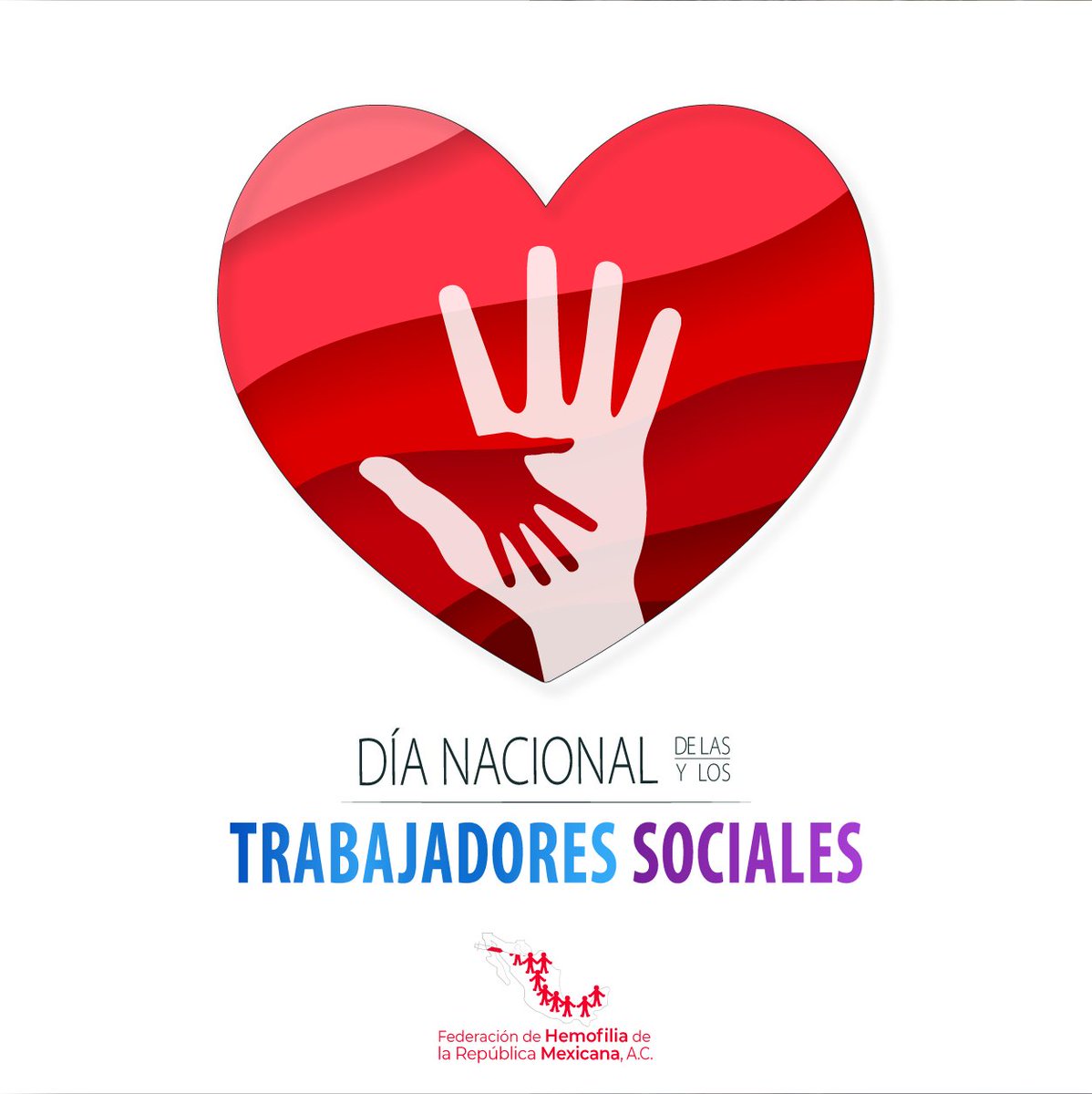 ¡Feliz Día del Trabajador Social!
Agradecemos enormemente su dedicación y compromiso en mejorar la calidad de vida de las personas. ¡Su labor es invaluable!
#DíaDelTrabajadorSocial #FHRM #hemofiliméxico #HemofiliaMX #hemofilia