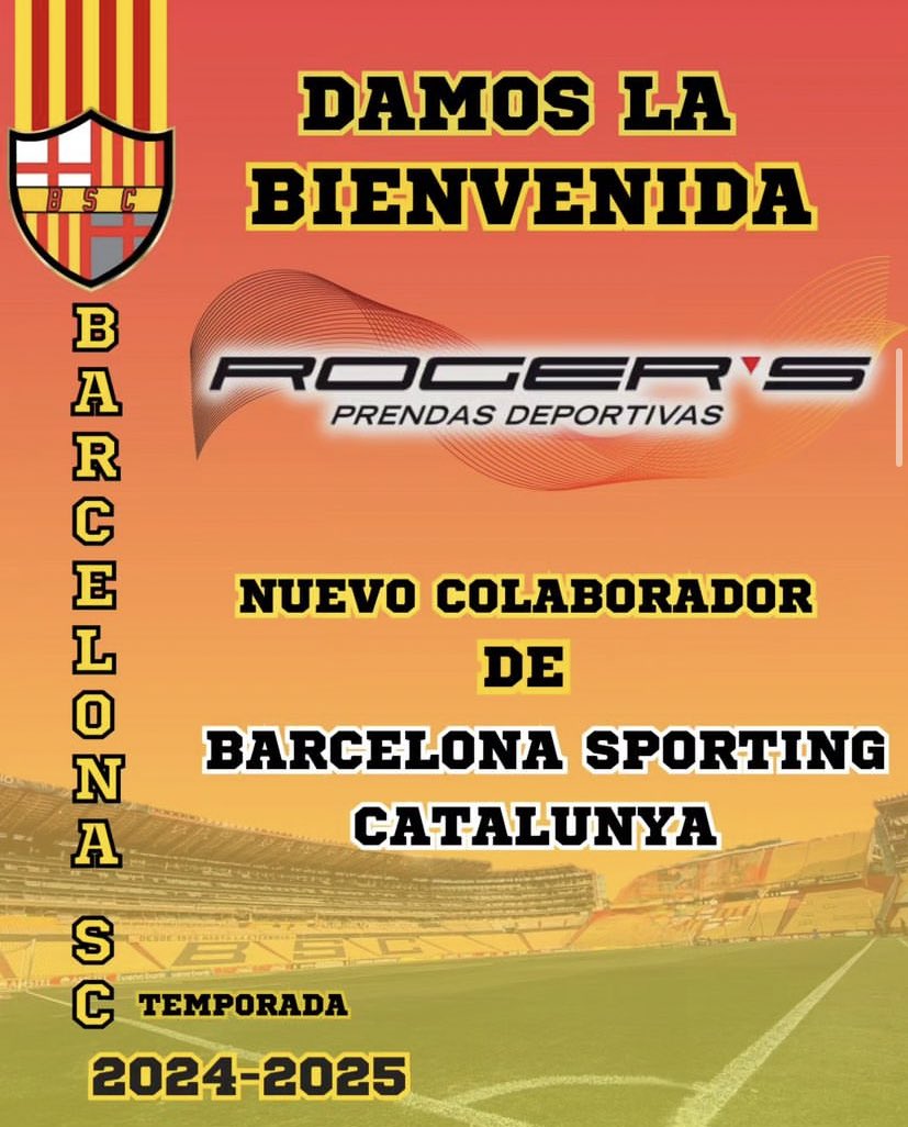✅ Seguimos con los colaboradores del club para la temporada 2024/25. 

🤩 <a href="/KNY940_/">KNY940! Project 🐅</a> 
🤩 Roger’s Prendas Deportivas
