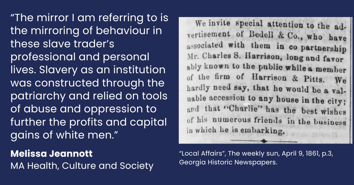 In Part 1, we explored the realities of the slave market in Columbus, Georgia, where women and children were commodified and traded for profit. As we continue our exploration in Part II, we shift our focus to the mirror...

Read Part II here: ow.ly/ZG5r50T3857