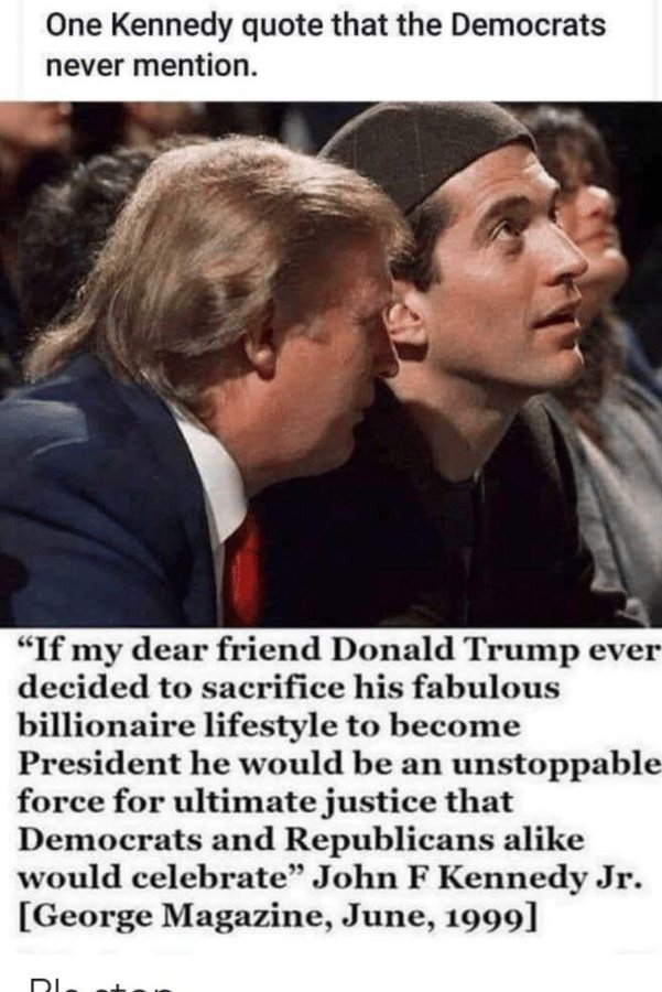 Breeze2er's tweet image. @RFK has been through a lot. Savage treatment of the DNC On top of no shame Caroline Kennedy who humiliated him in front of the whole world choosing Biden wt photo ops and not supporting his candidacy. She's a disgrace! JFK Jr will be proud of Uncle RFK if he is still around💙😢