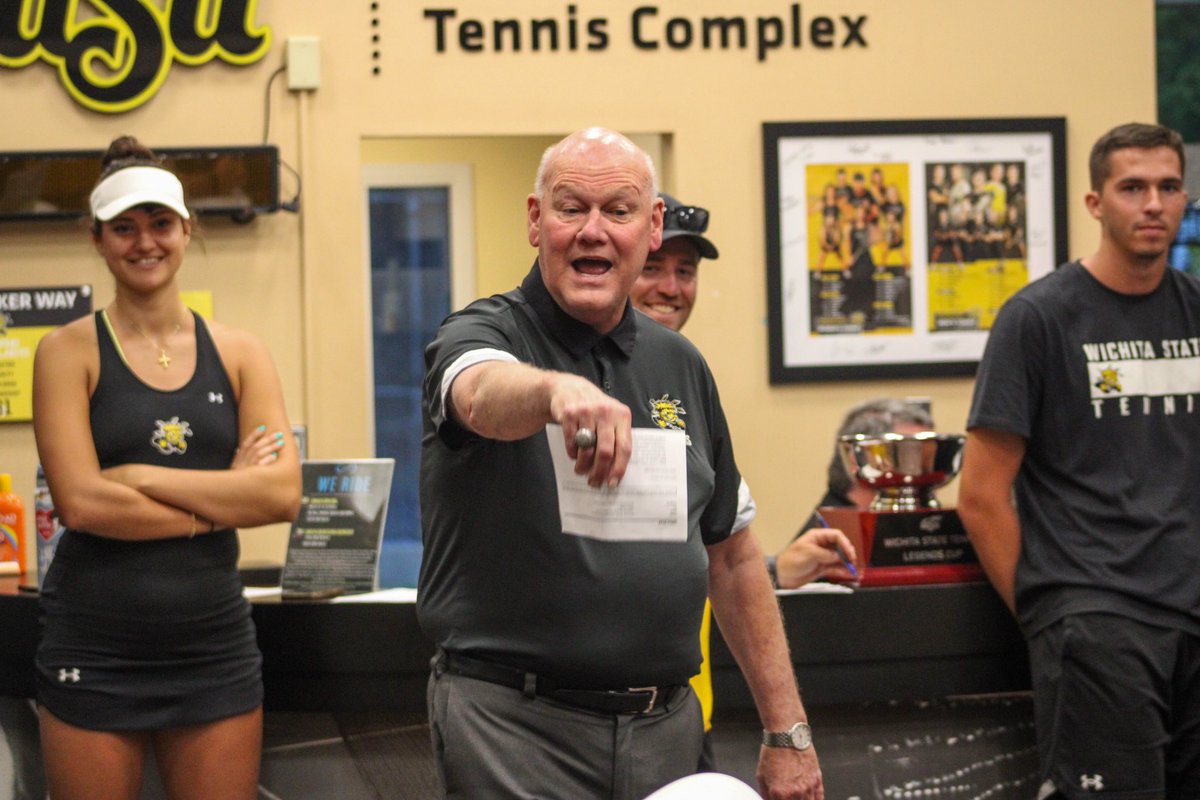 GoShockersMTEN's tweet image. And a big thank you to @BrentKemnitz for serving as last night’s emcee and entertainment!