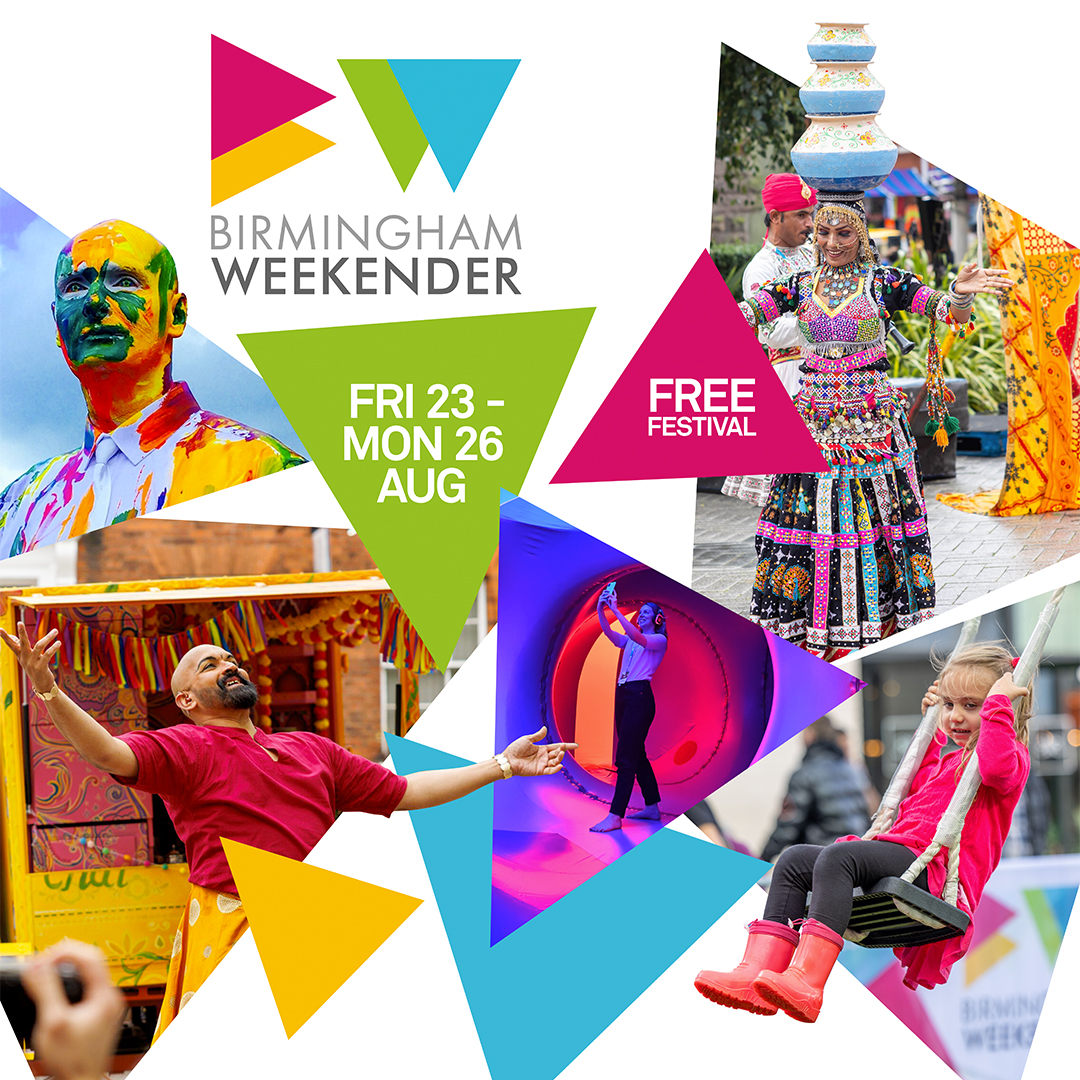 Birmingham Weekender (@bhamweekender) on Twitter photo ๐ฃ THIS WEEKEND ๐ฃ
Birmingham Weekender returns this week from Fri 23 - Mon 26 Aug ๐
This FREE festival is taking place across the city including <a href="/Bullring/">Bullring & Grand Central</a> and has something for everyone โ๏ธ
Find out more ๐ bit.ly/3LPwGJK
What are you most excited to see? ๐ค ๐ฃ THIS WEEKEND ๐ฃ
Birmingham Weekender returns this week from Fri 23 - Mon 26 Aug ๐
This FREE festival is taking place across the city including <a href="/Bullring/">Bullring & Grand Central</a> and has something for everyone โ๏ธ
Find out more ๐ bit.ly/3LPwGJK
What are you most excited to see? ๐ค
