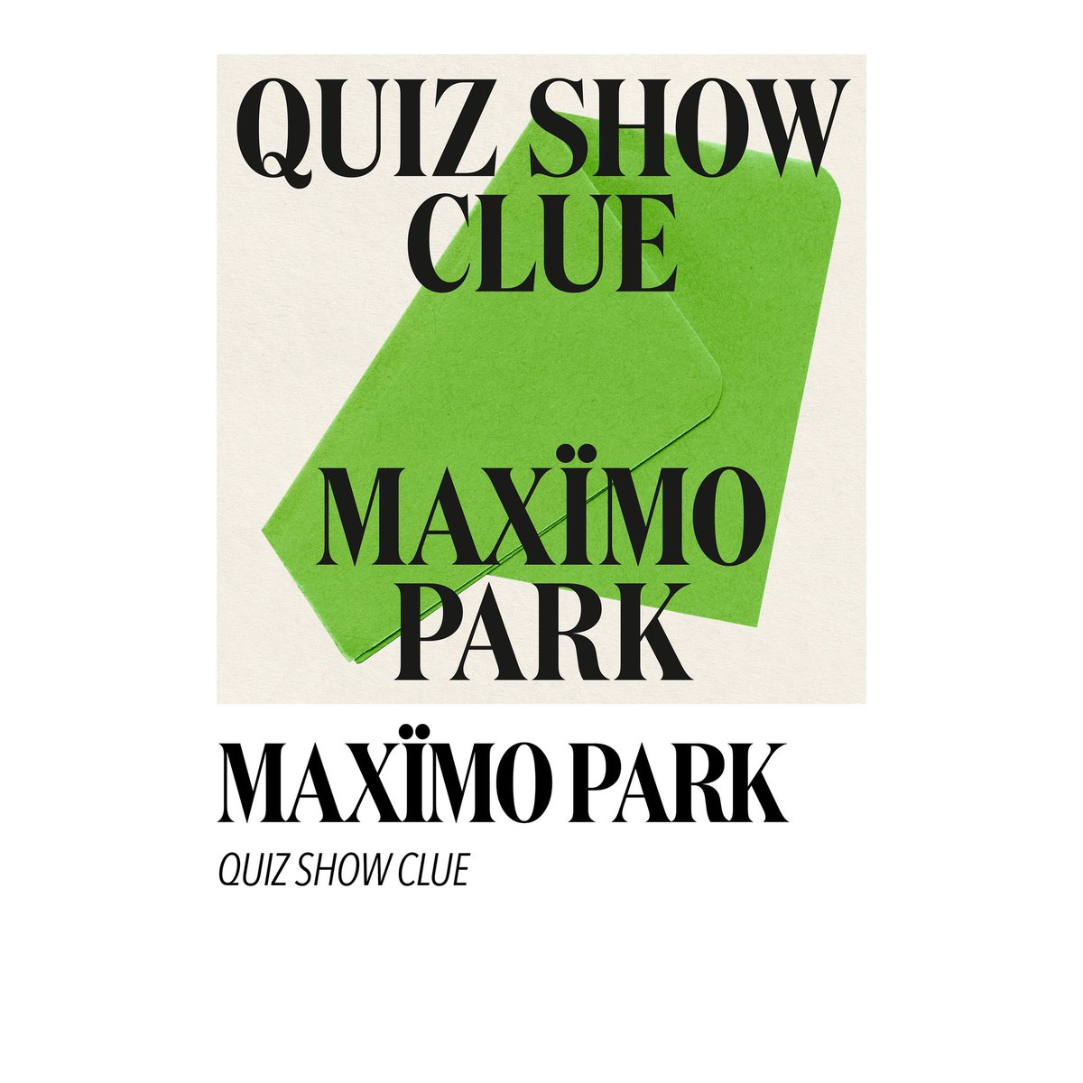 Prolifica (@prolifica) on Twitter photo ‘Quiz Show Clue’ is the latest <a href="/maximopark/">Maximo Park</a> single, listen up ahead of their new album ‘Stream Of Life’! 💿 ‘Quiz Show Clue’ is the latest <a href="/maximopark/">Maximo Park</a> single, listen up ahead of their new album ‘Stream Of Life’! 💿
