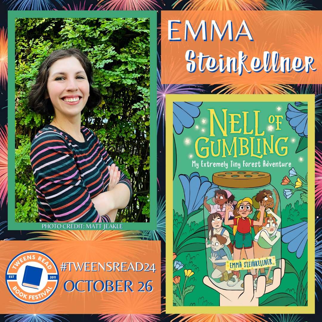 Attention fairy tale lovers! We're excited to welcome back Emma Steinkellner to Tweens Read Houston for the release of the second book in the Nell of Gumbling series! #TweensRead2024 <a href="/randomhousekids/">Random House Children's Books</a>