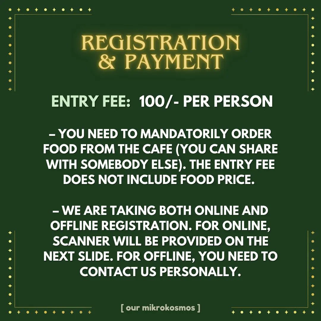 OurMikro_kosmos's tweet photo. • Note :

◇ Please fill up the google form given in our IG bio or Twitter pin tweet to register 
◇ Please check out the slides for more details 

◇ Registration Form :
https://t.co/5UOEzsdakw https://t.co/Juk4c2kVgq