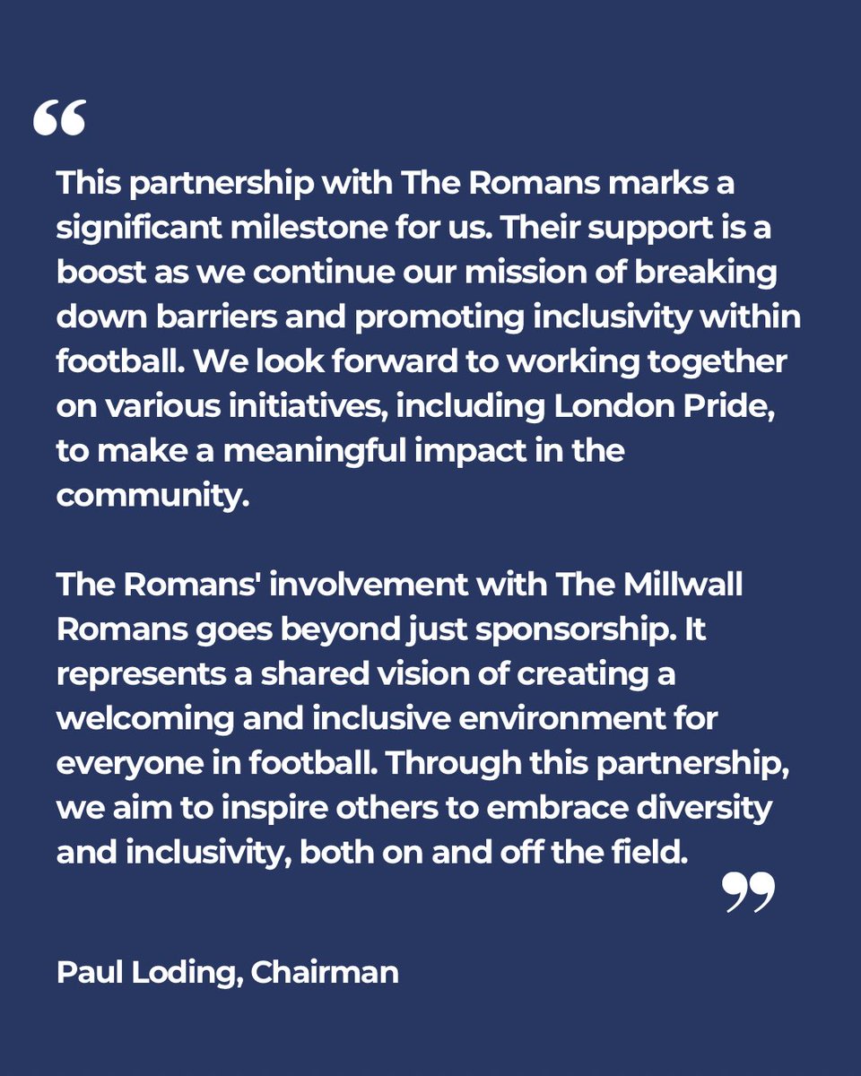 Millwall Romans FC 🏳️‍🌈🏳️‍⚧️ tweet media