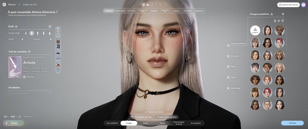 Athenaerys_x's tweet image. My zoi🖤 So excited for the game to come out! #inZOI #KRAFTON #LifeSimulation #steam