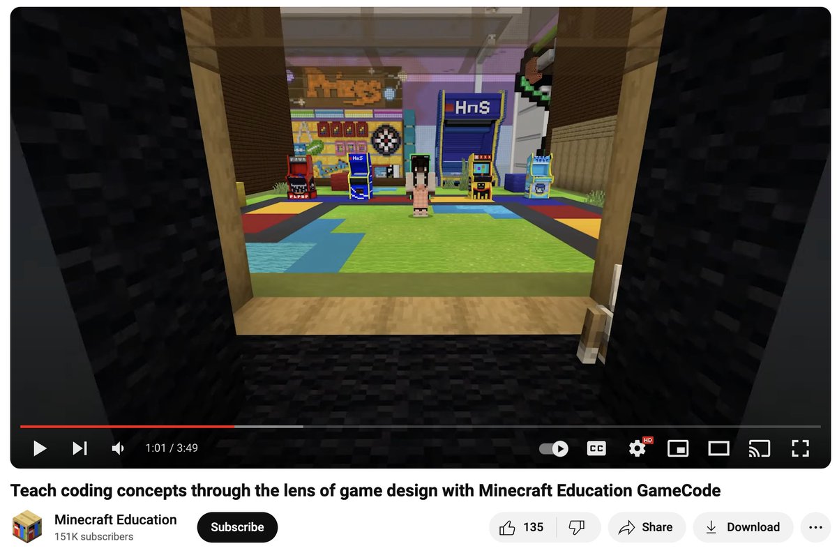 Urban Arts (@urbanartsorg) on Twitter photo Teacher: "It's not just for one type of student."
Student: "You don't realize that you're learning stuff!"
#GAMECODE is here and will be part of our new CREATIVE CODERS Pathway with <a href="/PlayCraftLearn/">Minecraft Education</a>!
Watch the vid ▶️ youtube.com/watch?v=zgWyBl…
Partner up 🔆 bit.ly/CREATIVE-CODERS Teacher: "It's not just for one type of student."
Student: "You don't realize that you're learning stuff!"
#GAMECODE is here and will be part of our new CREATIVE CODERS Pathway with <a href="/PlayCraftLearn/">Minecraft Education</a>!
Watch the vid ▶️ youtube.com/watch?v=zgWyBl…
Partner up 🔆 bit.ly/CREATIVE-CODERS