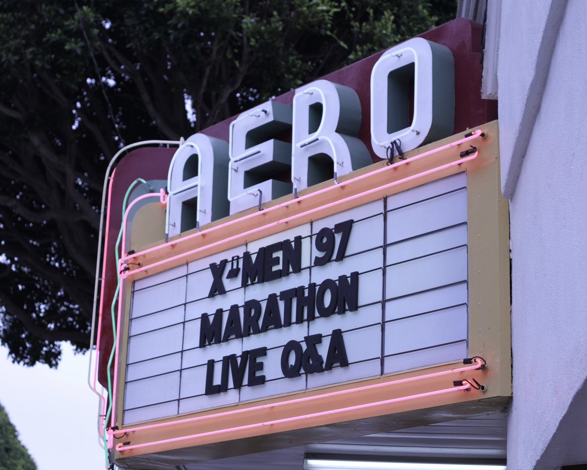 American Cinematheque (@am_cinematheque) on Twitter photo We had such a great time hosting the free X-MEN ‘97 Marathon at the Aero over the weekend! 💥 There’s nothing like cartoons on a Saturday morning 😌☕️📺
Thank you to EP <a href="/bradwinderbaum/">Brad Winderbaum</a>, supervising producer/head director <a href="/JakeCastorena/">Jake Castorena</a>, & director <a href="/RoboticEmmett/">☢ Emi Yonemura ☢</a> for joining us! We had such a great time hosting the free X-MEN ‘97 Marathon at the Aero over the weekend! 💥 There’s nothing like cartoons on a Saturday morning 😌☕️📺
Thank you to EP <a href="/bradwinderbaum/">Brad Winderbaum</a>, supervising producer/head director <a href="/JakeCastorena/">Jake Castorena</a>, & director <a href="/RoboticEmmett/">☢ Emi Yonemura ☢</a> for joining us!