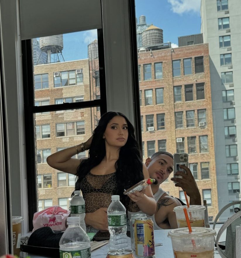 They are EATING
