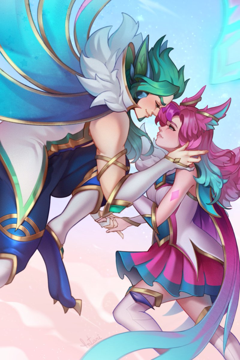 intariart's tweet photo. Woooow what happened to the activity on the last post 😳 Thank youuu! And I just finished working on this art. Will you love it too? 👉👈
#Racan #Xayah #ArtofLegends #LeagueOfLegendsFanArt https://t.co/ae7a1y87Vs