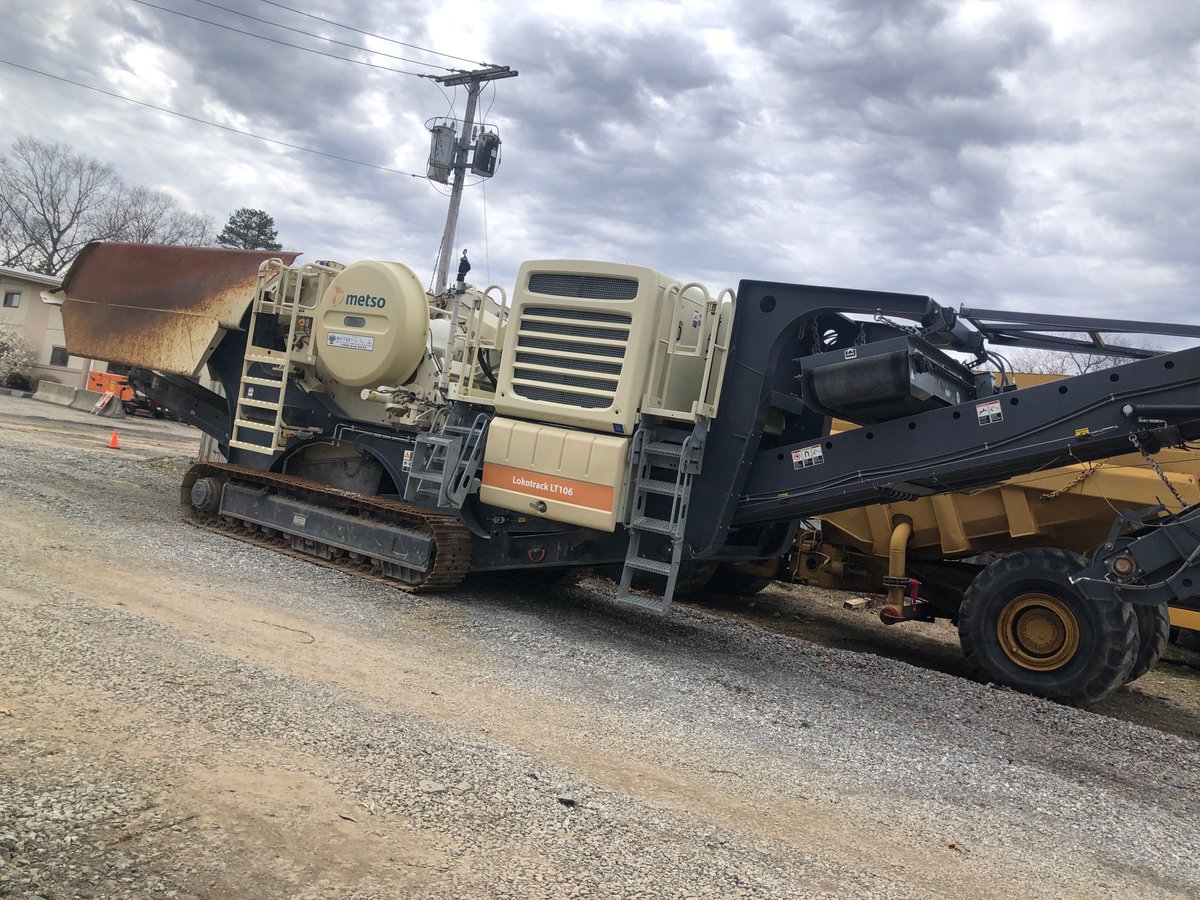 2019 Metso LT106 Mobile Crusher, Stock # 4545-JG, $ 469,000.00
Excellent overall condition.  New cheek plates, jaw dies, belts, tracks.  Engine is in excellent condition.  Highly maintained.  Financing available.  For more information visit buff.ly/3MgdTaY